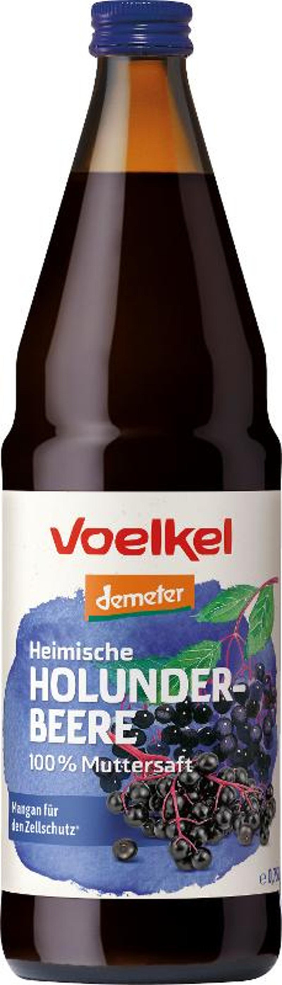 Produktfoto zu Heimischer Holundersaft (0,75l)