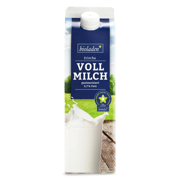 Produktfoto zu b* Vollmilch 3,7%