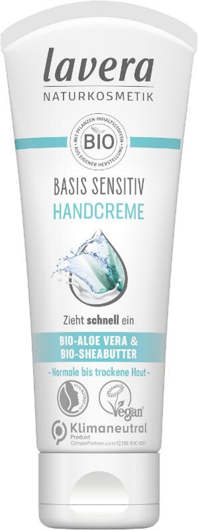 Produktfoto zu Lavera basis sensitiv Handcreme 75ml