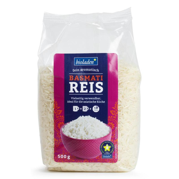 Produktfoto zu b* Reis Basmati 500g