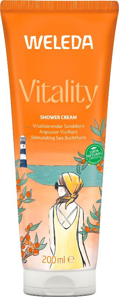 Produktfoto zu Vitality Shower Cream Sanddorn 200ml