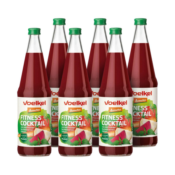 Produktfoto zu Fitness Cocktail Kiste 6 x 0,7l