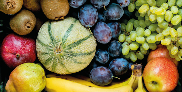 KI generiert: Eine bunte Mischung aus verschiedenen Früchten.