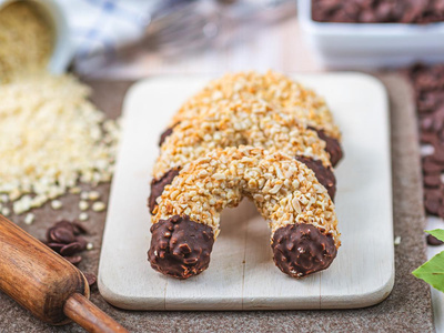 Produktfoto zu Mandelhörnchen Joldelunder