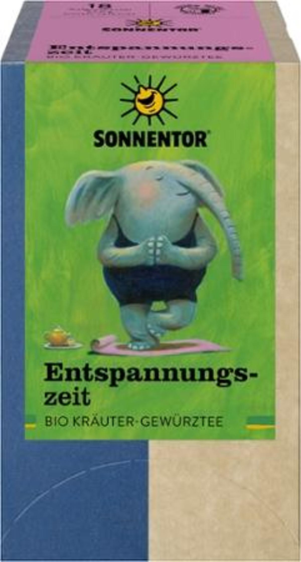 Produktfoto zu Entspannungszeit Kräuter-Gewürztee (Beutel)