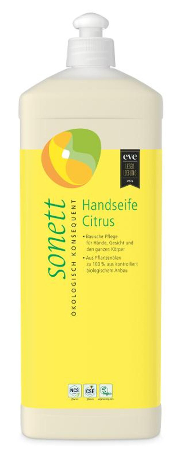 Produktfoto zu Handseife Citrus Nachfüller 1 Liter