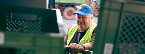 Ralf beim Packen