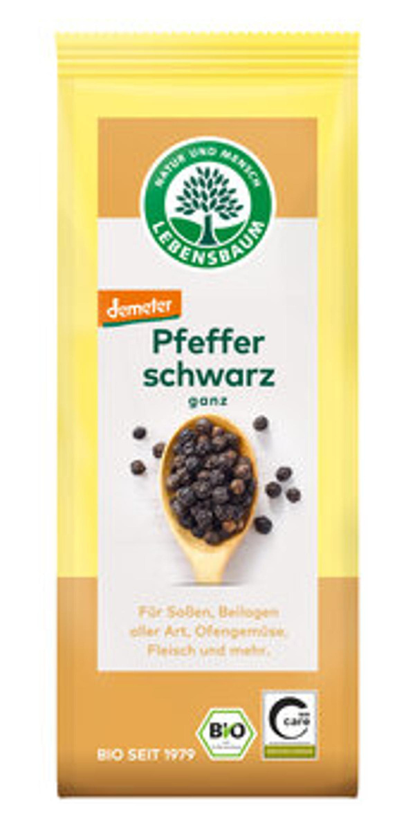 Produktfoto zu Schwarzer Pfeffer (ganz) 50g