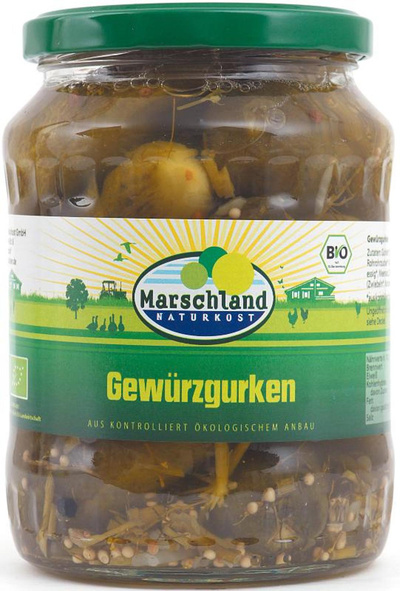 Produktfoto zu Gewürzgurken 670g