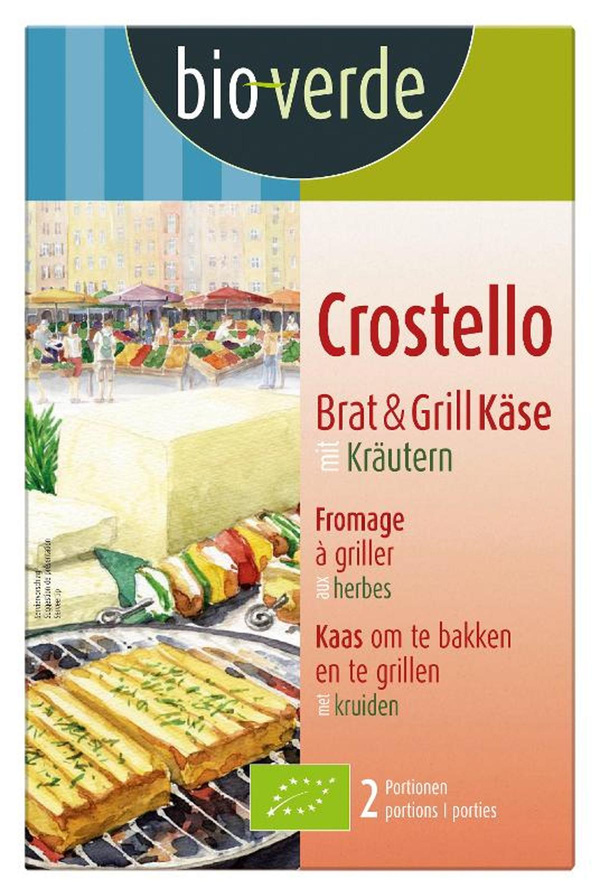 Produktfoto zu Grillkäse Crostello Kräuter 200g