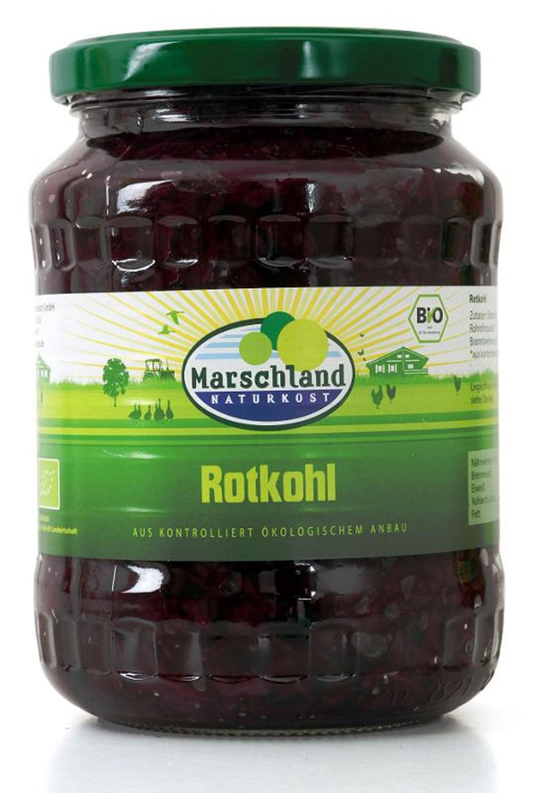 Produktfoto zu Rotkohl Glas 680g