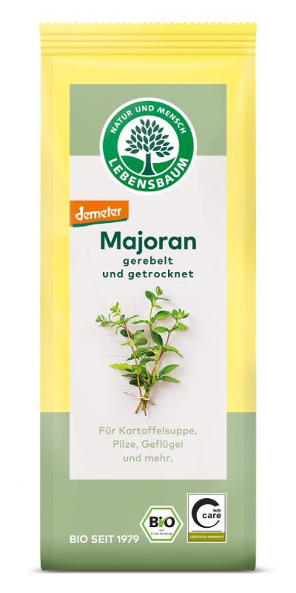 Produktfoto zu Majoran (gerebelt) 12,5g
