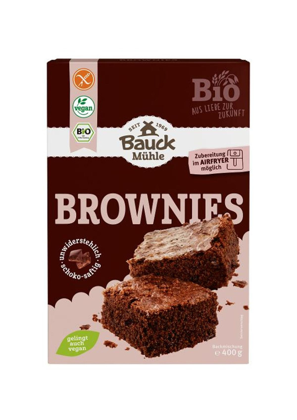 Produktfoto zu Brownies - Backmischung, schoko-saftig (glutenfrei)