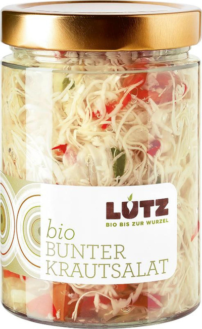 Produktfoto zu Bunter Krautsalat (580 ml im Glas)