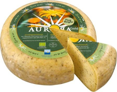 Produktfoto zu Aurora Sommerkäse mit Ringelblumen