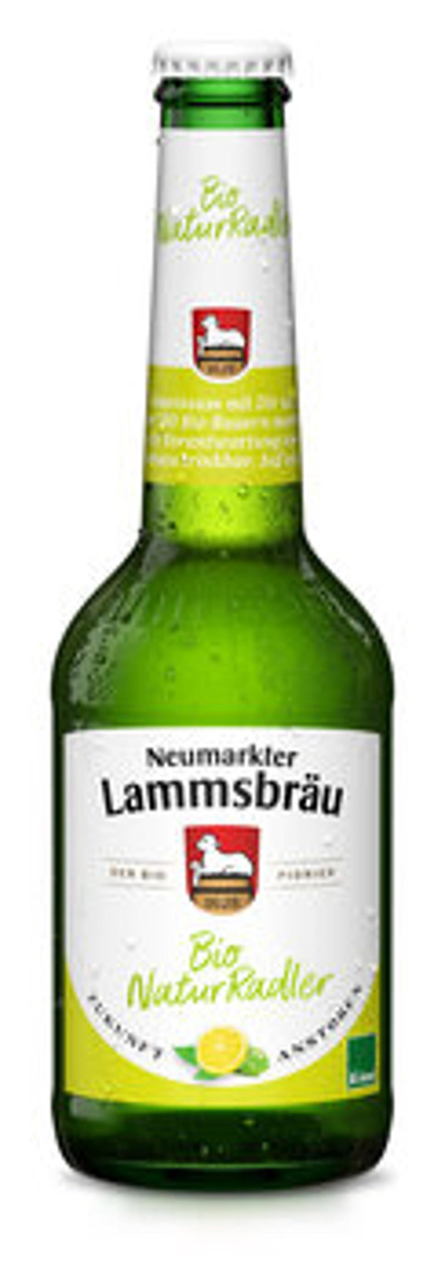 Produktfoto zu Kiste Lammsbräu NaturRadler (10 x 0,33l)