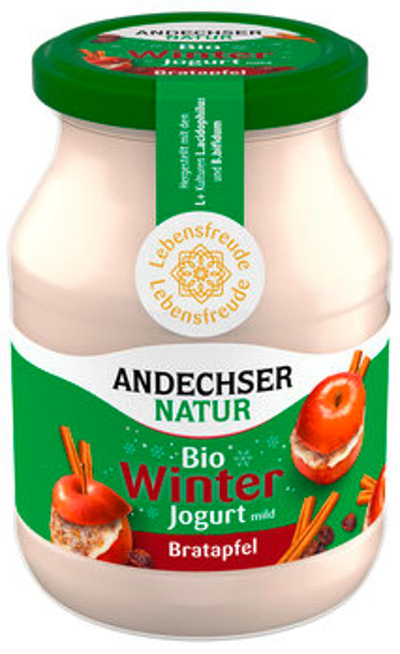 Produktfoto zu Winterjoghurt Bratapfel 500g