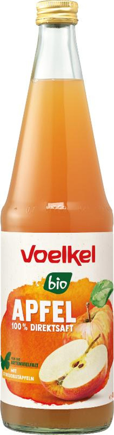 Produktfoto zu Apfelsaft naturtrüb (0,7l)