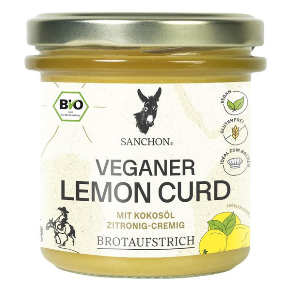 Produktfoto zu Brotaufstrich Lemon Curd (vegan) 160g