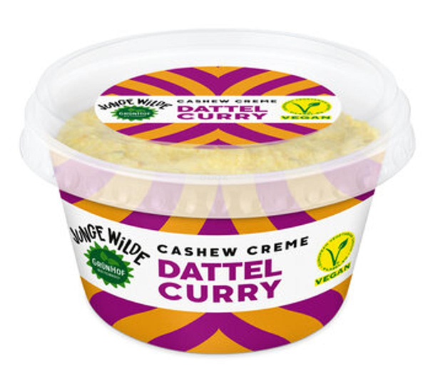 Produktfoto zu Junge Wilde Cashew Creme Dattel-Curry 150g