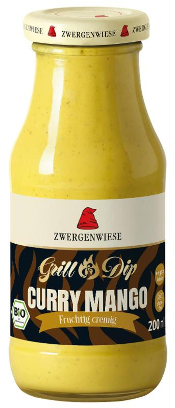 Produktfoto zu Grill & Dip Curry Mango Würzsauce 200ml