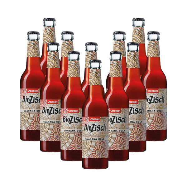 Produktfoto zu BioZisch Guarana Cola Kiste (12 x 0,33 L)