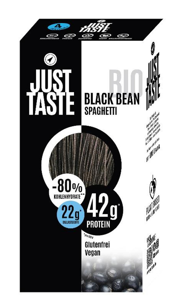 Produktfoto zu Black Bean Spaghetti 250g
