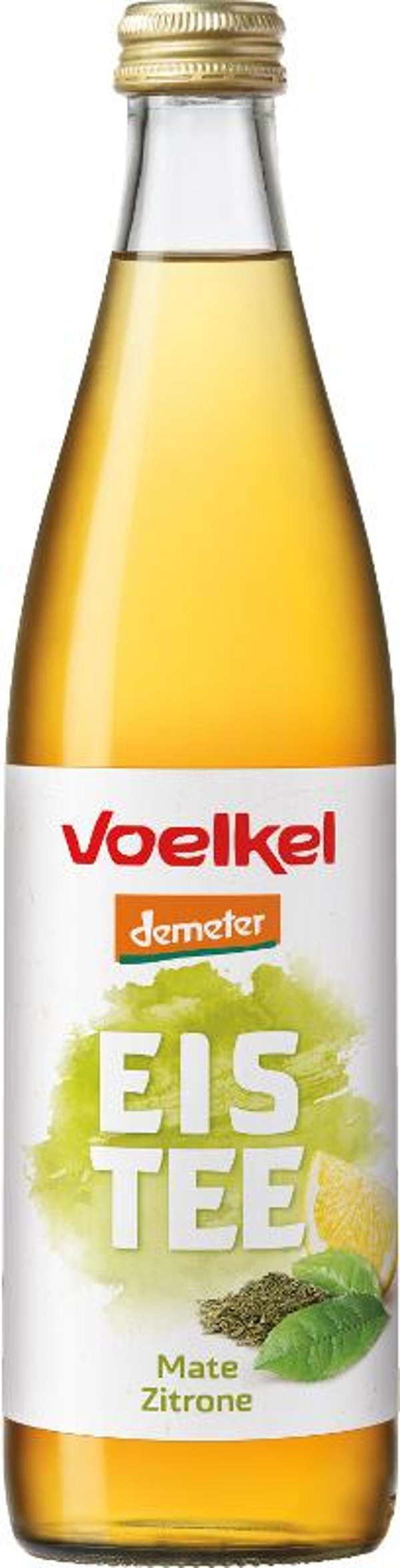 Produktfoto zu Fairer Eistee Mate Zitrone (0,5l)