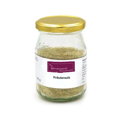 Produktfoto zu Kräutersalz im Pfandglas 200g