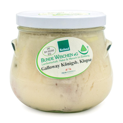 Produktfoto zu Königsberger Klopse vom Galloway 700g Glas