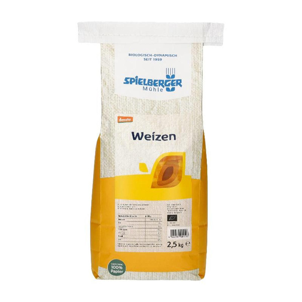 Produktfoto zu Weizen 2,5 kg Demeter