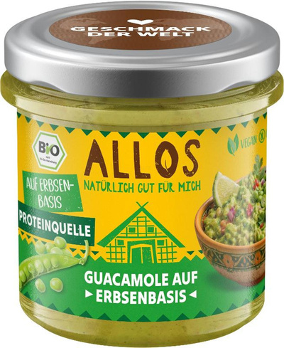 Produktfoto zu Guacamole auf Erbsenbasis 140g