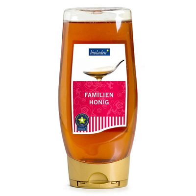 Produktfoto zu b* Familienhonig flüssig Spender 500g