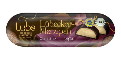 Produktfoto zu Marzipanbrot Zartbitter (vegan)