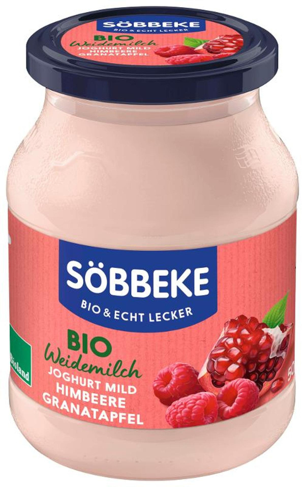 Produktfoto zu Himbeere-Granatapfel Joghurt 500g