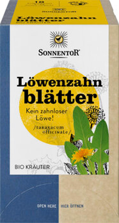 Produktfoto zu Löwenzahnblätter Tee (Beutel)