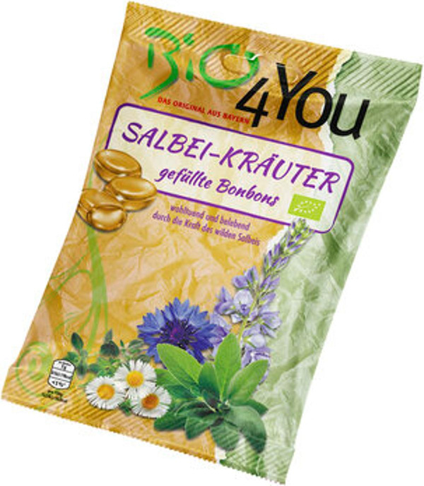 Produktfoto zu Salbei-Kräuter gefüllte Bonbons 75g