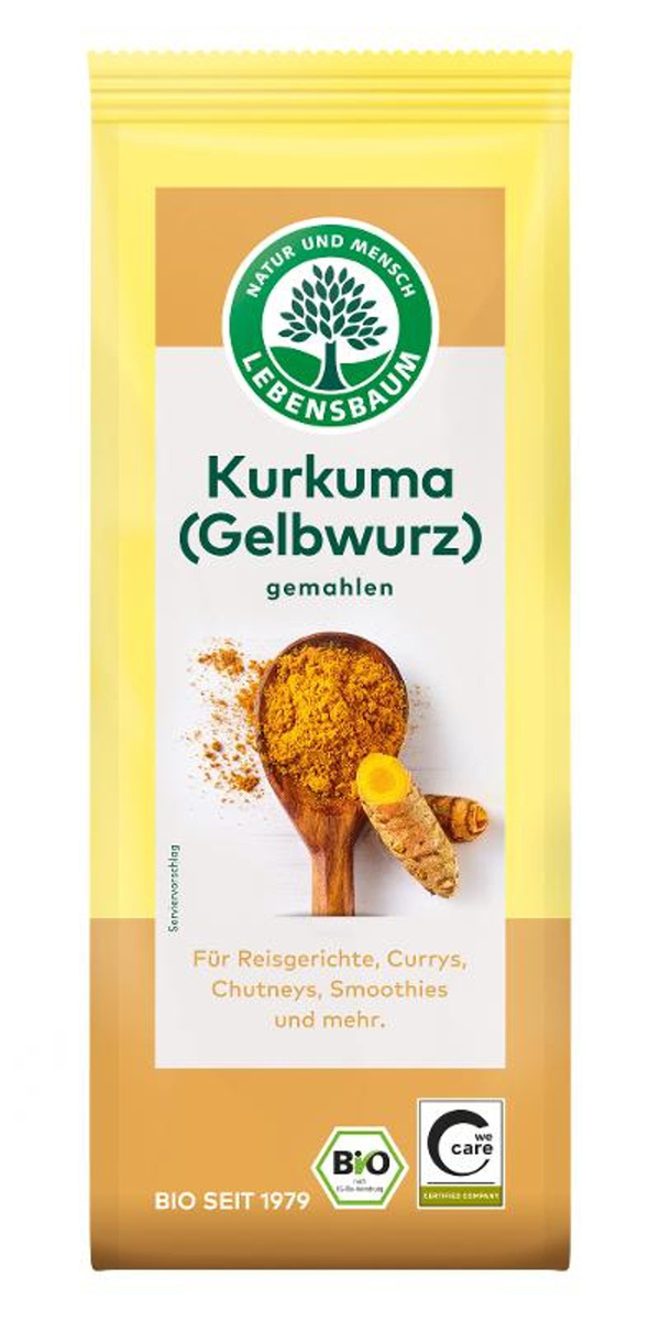 Produktfoto zu Kurkuma (gemahlen) 50g