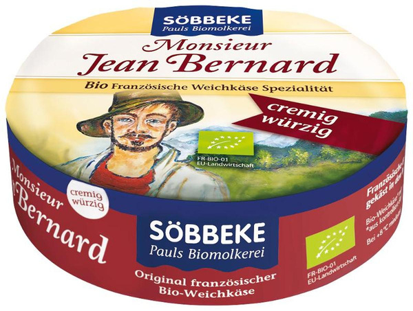 Produktfoto zu Camembert Monsieur Jean Bernard 200g