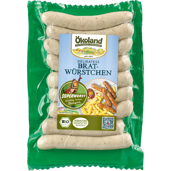 Produktfoto zu Delikatess Bratwürstchen 9 Stück (klein)