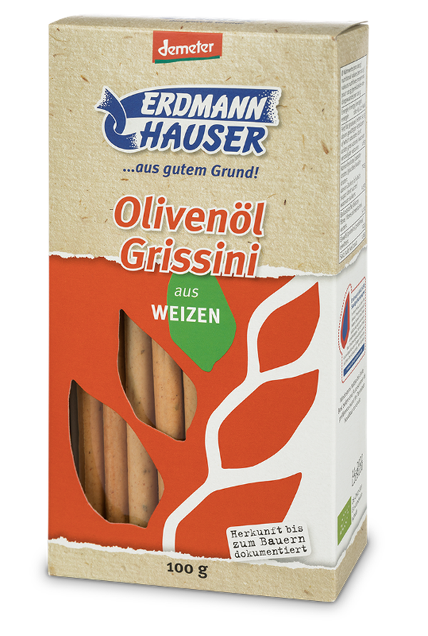 Produktfoto zu Weizen-Grissini mit Olivenöl