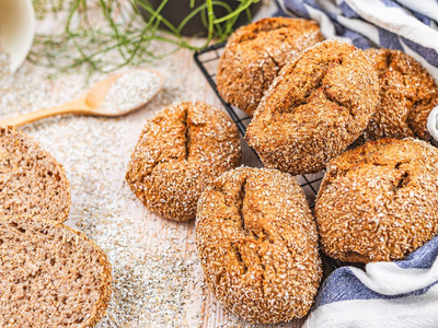 Produktfoto zu Roggenbrötchen