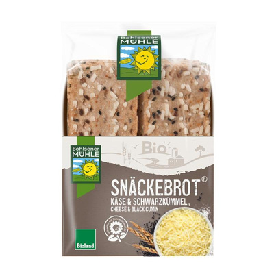 Produktfoto zu Snäckebrot Schwarzkümmel & Käse