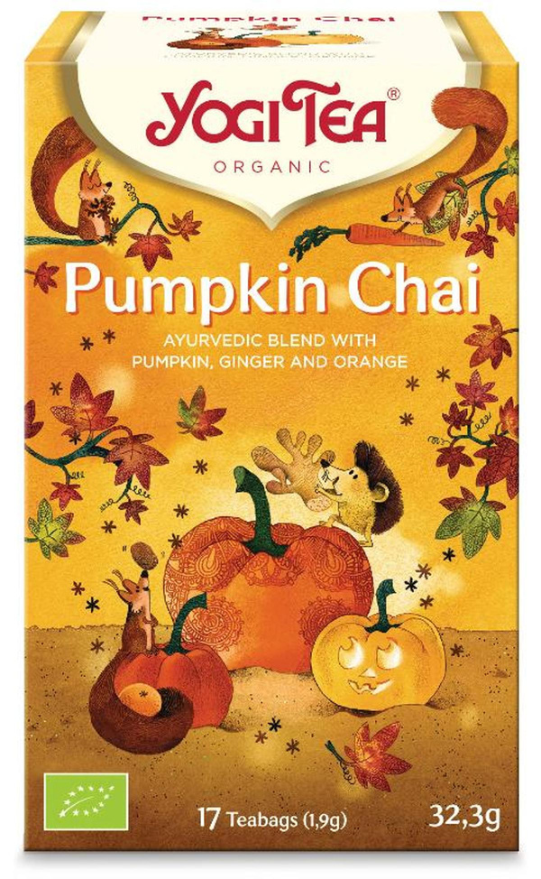 Produktfoto zu Pumpkin Chai - Ayurvedische Gewürzteemischung - Yogi Tea