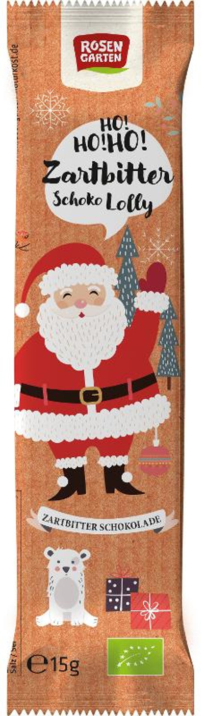Produktfoto zu Zartbitter-Lolly Nikolaus (vegan)