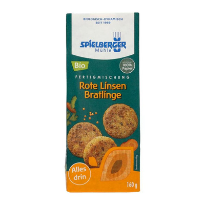 Produktfoto zu Rote Linsen Bratlinge Fertigmischnung