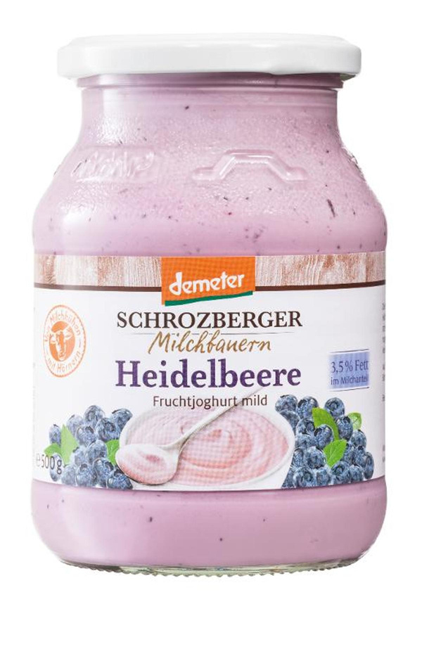 Produktfoto zu Heidelbeere Joghurt 500g