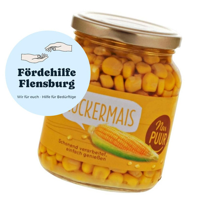 Produktfoto zu Spende: Zuckermais im Glas