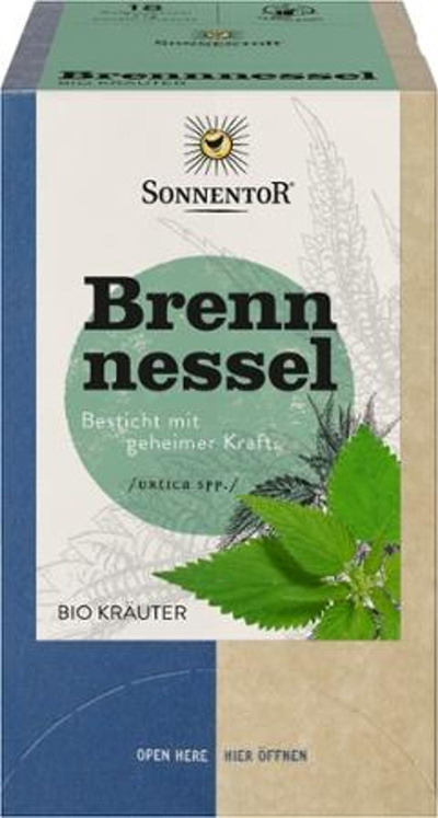 Produktfoto zu Brennnessel Tee (Beutel)