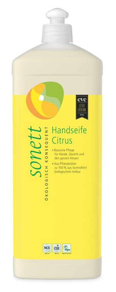 Produktfoto zu Handseife Citrus Nachfüller 1 Liter